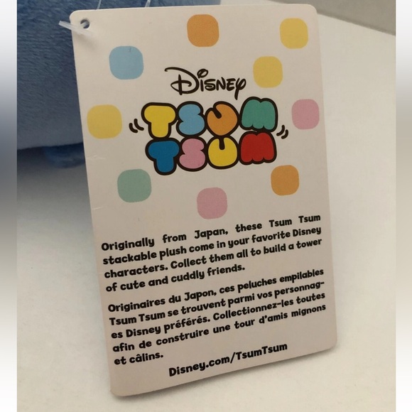 Disney Lilo & Stitch Plush Tsum Tsum Set Stitch Bag with 4 mini Tsum Tsum - Picture 10 of 11